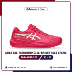 Giày Tennis Pickleball Nữ ASICS Gel Resolution X Bright Rose Cream (1044A081-700)