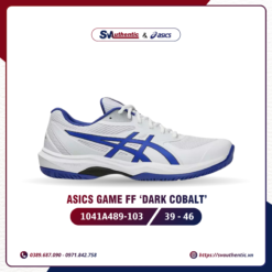 Giày Tennis Pickleball Nam ASICS Game FF Dark Cobalt (1041A489-103)