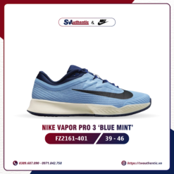 Giày Tennis Pickleball Nam NikeVapor Pro 3 Blue Mint (FZ2161-401)
