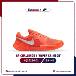 Giày Tennis Pickleball Nike GP Challenge 1 Premium Hyper Crimson Chính Hãng (HQ2628-801)