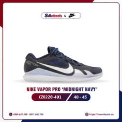Giày Tennis Pickleball Nike Court Air Zoom Vapor Pro  Midnight Navy Chính Hãng (CZ0220-401)
