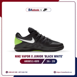 Giày Tennis Trẻ Em Nike Air Vapor X Junior Black White Chính Hãng (AR8851-009)