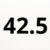 42.5