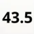 43.5