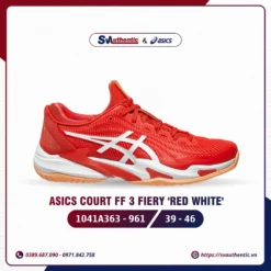 Giày Tennis Pickleball Asics Court FF 3 1041A363 - 961