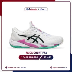 Giày Tennis Pickleball Nam Asics Court FF3 Sakura (1041A370 - 106)