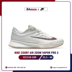 Giày Tennis Pickleball Nữ Nike Vapor Pro 3 Pale Ivory (FZ2158-109)