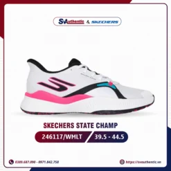 Giày Tennis Pickleball Skechers State Champ 246117/WMLT