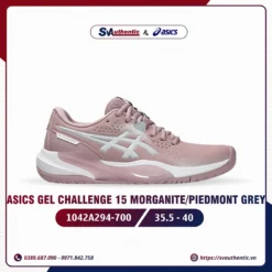 Giày Tennis Pickleball Nữ Asics Gel Challenge 15 Morganite / Piedmont Grey (1042A294-700)