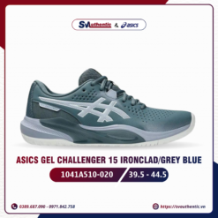 Giày Tennis Pickleball Nam Asics Gel Challenger 15 Ironclad/Grey Blue (1041A510-020)