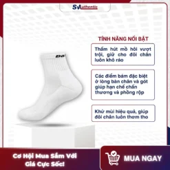 Tất Vớ Thể Thao BABOLAT Chính Hãng Chống Sốc, Thấm Hút Tốt, Có Dãn, Không Xù Lông