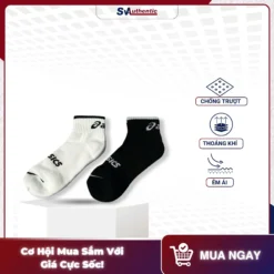 Tất Vớ Thể Thao ASICS Thoáng Khí, Dày Dặn, Thấm Hút Tốt
